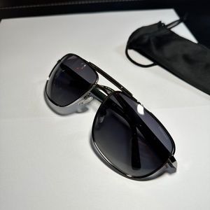 Chopard Classic Racing SCHF81 Sunglasses Mens Gunmetal Carbon F/Polarized 62509p